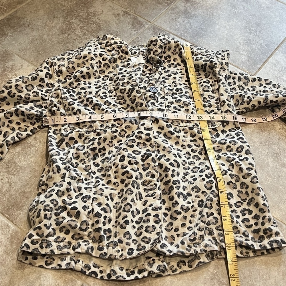 Caslon Leopard Print Button Down Lightweight Casu… - image 7